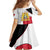 Haiti First Empire Family Matching Off Shoulder Maxi Dress and Hawaiian Shirt Anpi an Ayiti 1804-1806
