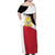 Haiti First Empire Family Matching Off Shoulder Maxi Dress and Hawaiian Shirt Anpi an Ayiti 1804-1806