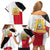 Haiti First Empire Family Matching Off Shoulder Short Dress and Hawaiian Shirt Anpi an Ayiti 1804-1806
