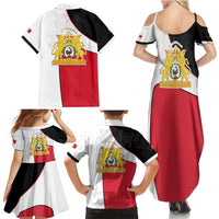 Haiti First Empire Family Matching Summer Maxi Dress and Hawaiian Shirt Anpi an Ayiti 1804-1806