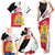 Haiti First Empire Family Matching Tank Maxi Dress and Hawaiian Shirt Anpi an Ayiti 1804-1806