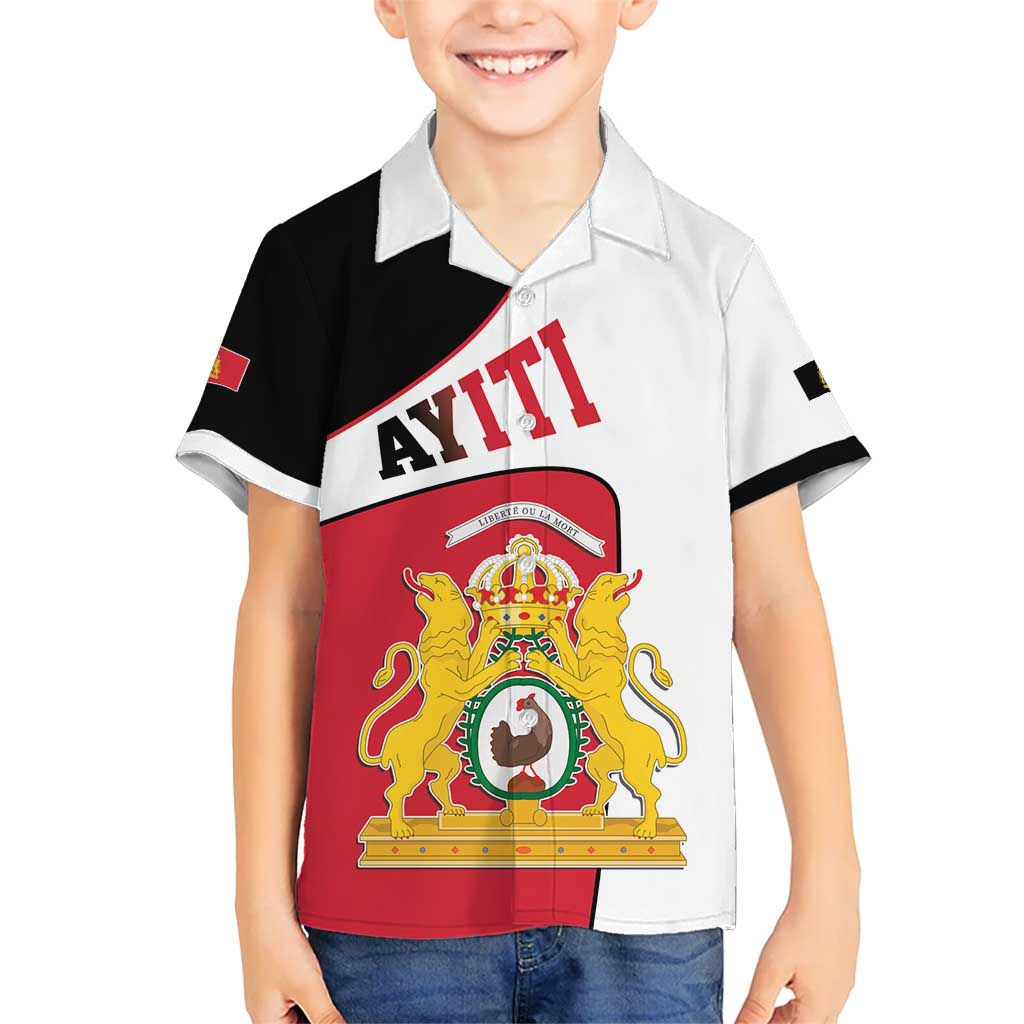 Haiti First Empire Kid Hawaiian Shirt Anpi an Ayiti 1804-1806