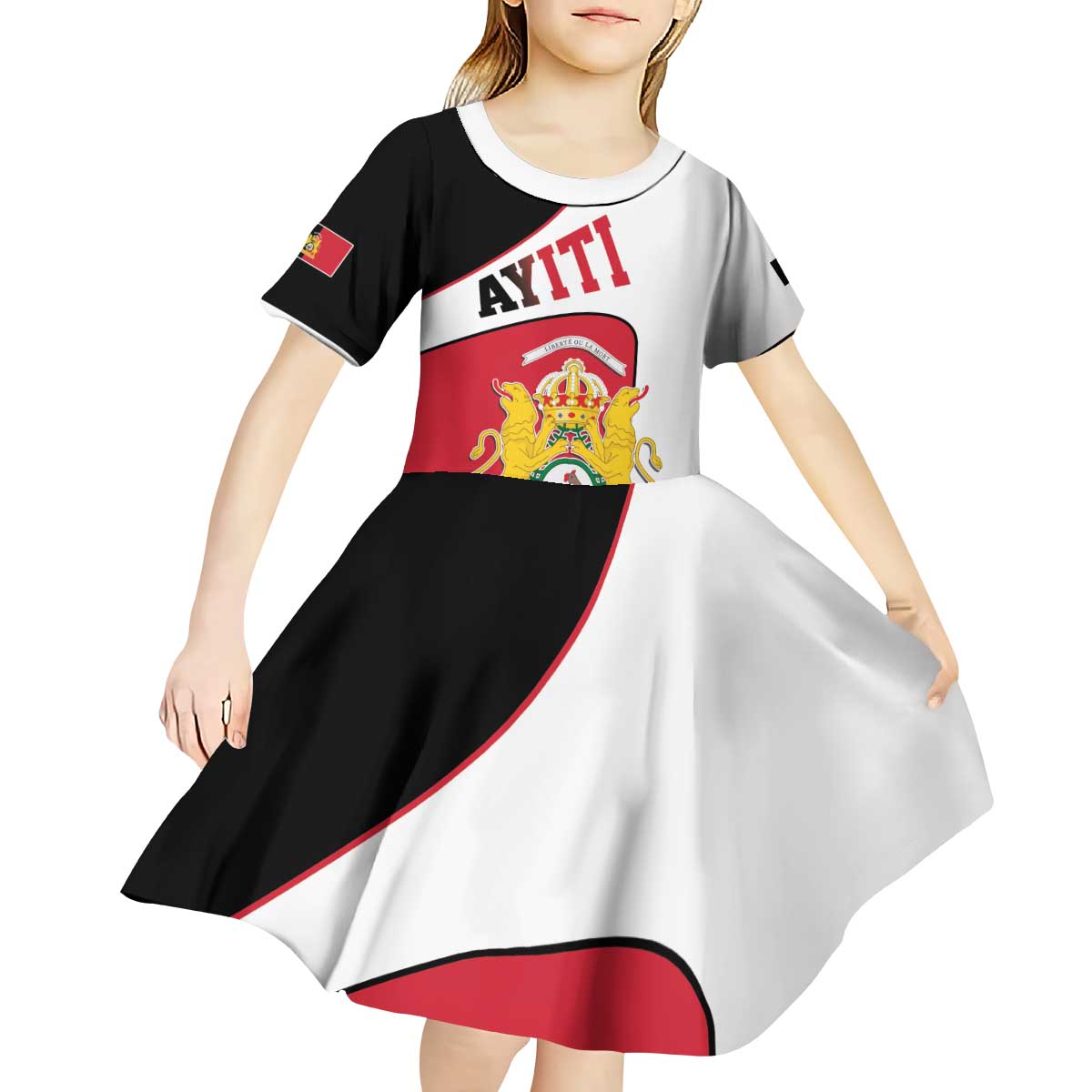 Haiti First Empire Kid Short Sleeve Dress Anpi an Ayiti 1804-1806