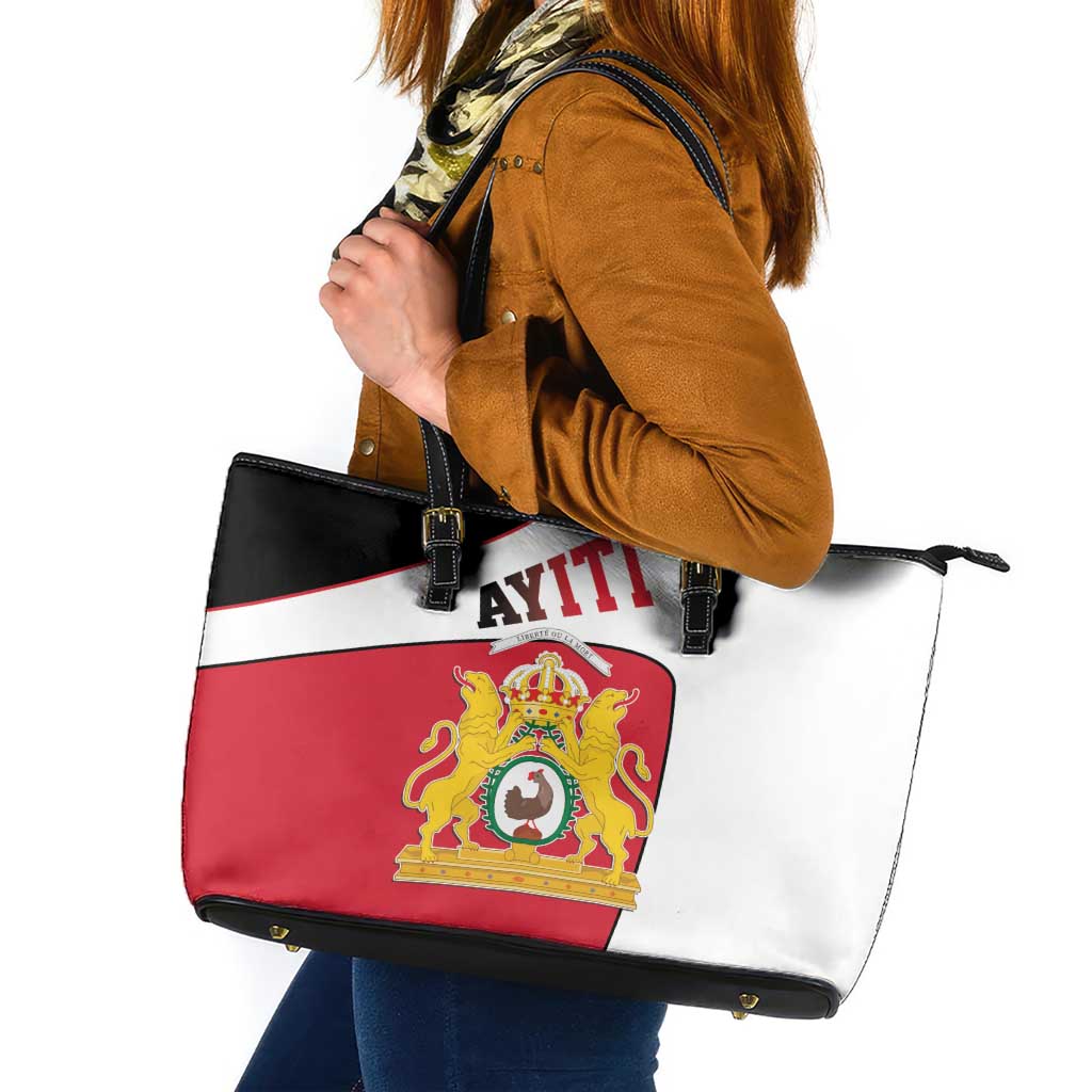 Haiti First Empire Leather Tote Bag Anpi an Ayiti 1804-1806
