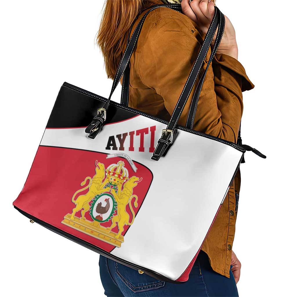 Haiti First Empire Leather Tote Bag Anpi an Ayiti 1804-1806