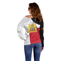 Haiti First Empire Off Shoulder Sweater Anpi an Ayiti 1804-1806