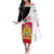 Haiti First Empire Off The Shoulder Long Sleeve Dress Anpi an Ayiti 1804-1806
