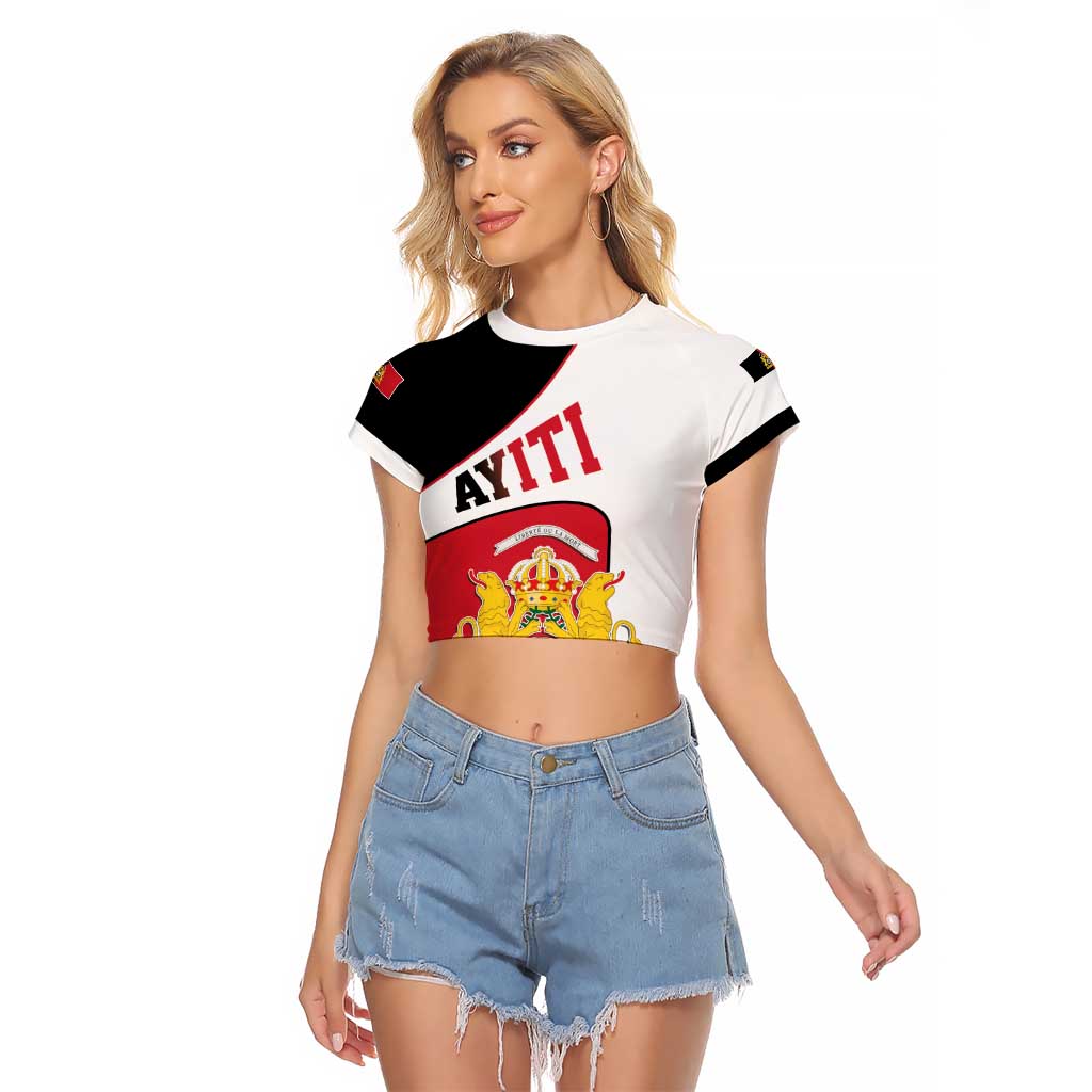 Haiti First Empire Raglan Cropped T Shirt Anpi an Ayiti 1804-1806