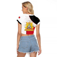 Haiti First Empire Raglan Cropped T Shirt Anpi an Ayiti 1804-1806