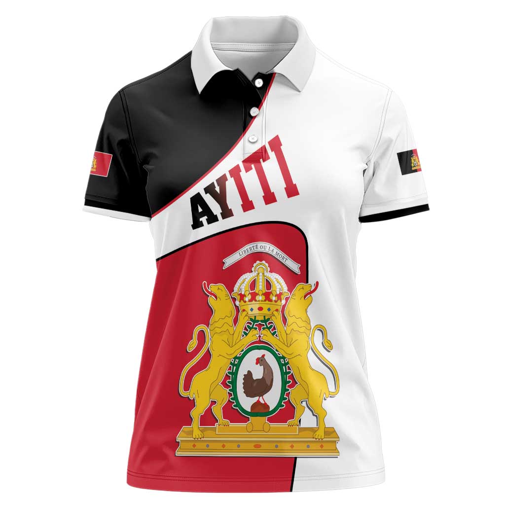 Haiti First Empire Women Polo Shirt Anpi an Ayiti 1804-1806