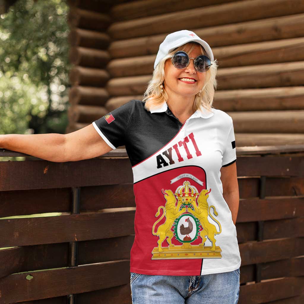 Haiti First Empire Women Polo Shirt Anpi an Ayiti 1804-1806