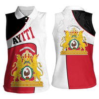 Haiti First Empire Women Sleeveless Polo Shirt Anpi an Ayiti 1804-1806