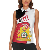Haiti First Empire Women Sleeveless Polo Shirt Anpi an Ayiti 1804-1806