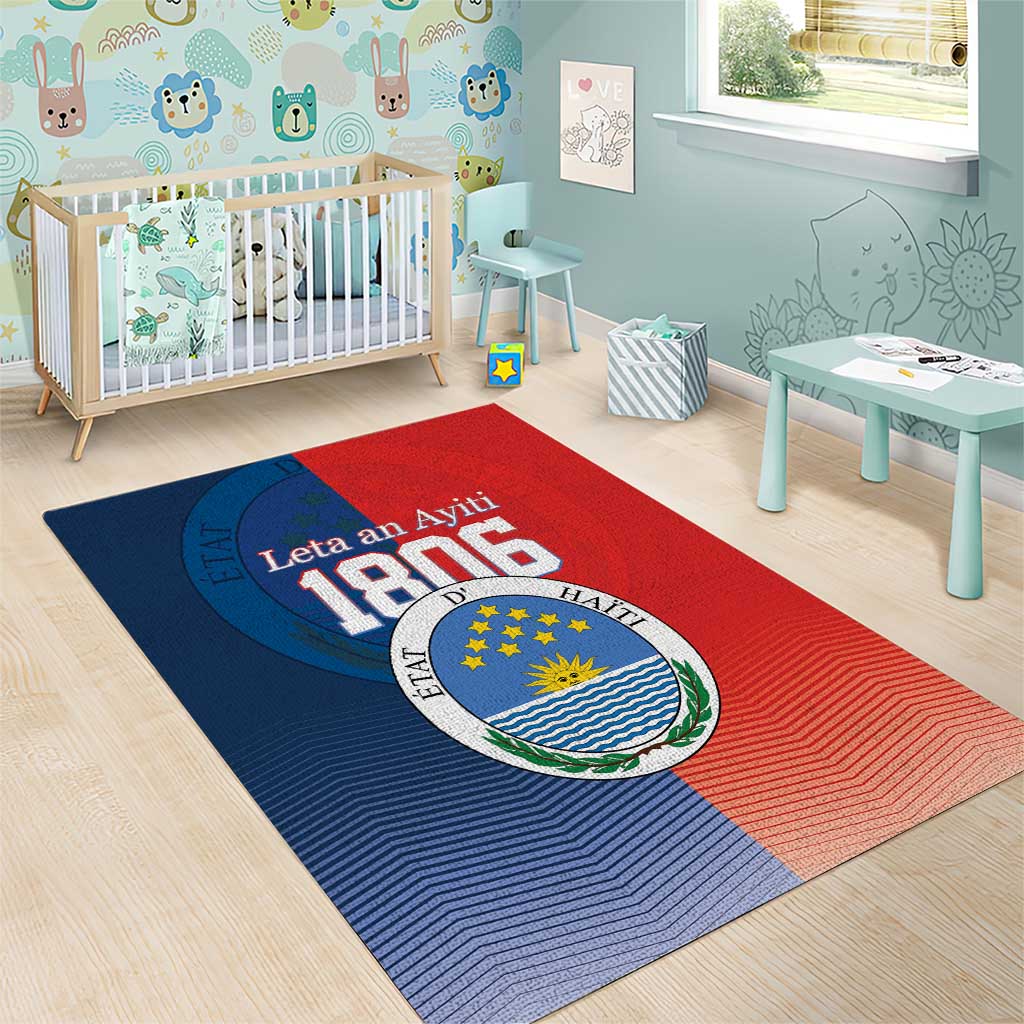 North Haiti State of Haiti Area Rug Leta an Ayiti 1806-1811