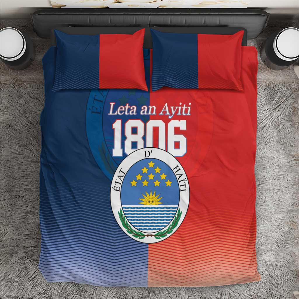North Haiti State of Haiti Bedding Set Leta an Ayiti 1806-1811