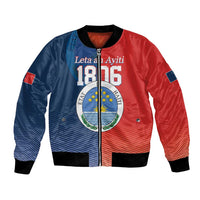 North Haiti State of Haiti Bomber Jacket Leta an Ayiti 1806-1811