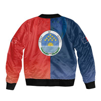North Haiti State of Haiti Bomber Jacket Leta an Ayiti 1806-1811