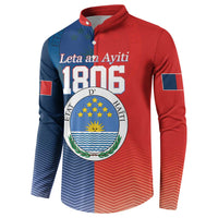 North Haiti State of Haiti Button Sweatshirt Leta an Ayiti 1806-1811