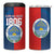 North Haiti State of Haiti 4 in 1 Can Cooler Tumbler Leta an Ayiti 1806-1811
