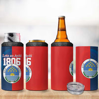 North Haiti State of Haiti 4 in 1 Can Cooler Tumbler Leta an Ayiti 1806-1811