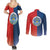 North Haiti State of Haiti Couples Matching Summer Maxi Dress and Long Sleeve Button Shirt Leta an Ayiti 1806-1811