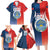 North Haiti State of Haiti Family Matching Long Sleeve Bodycon Dress and Hawaiian Shirt Leta an Ayiti 1806-1811
