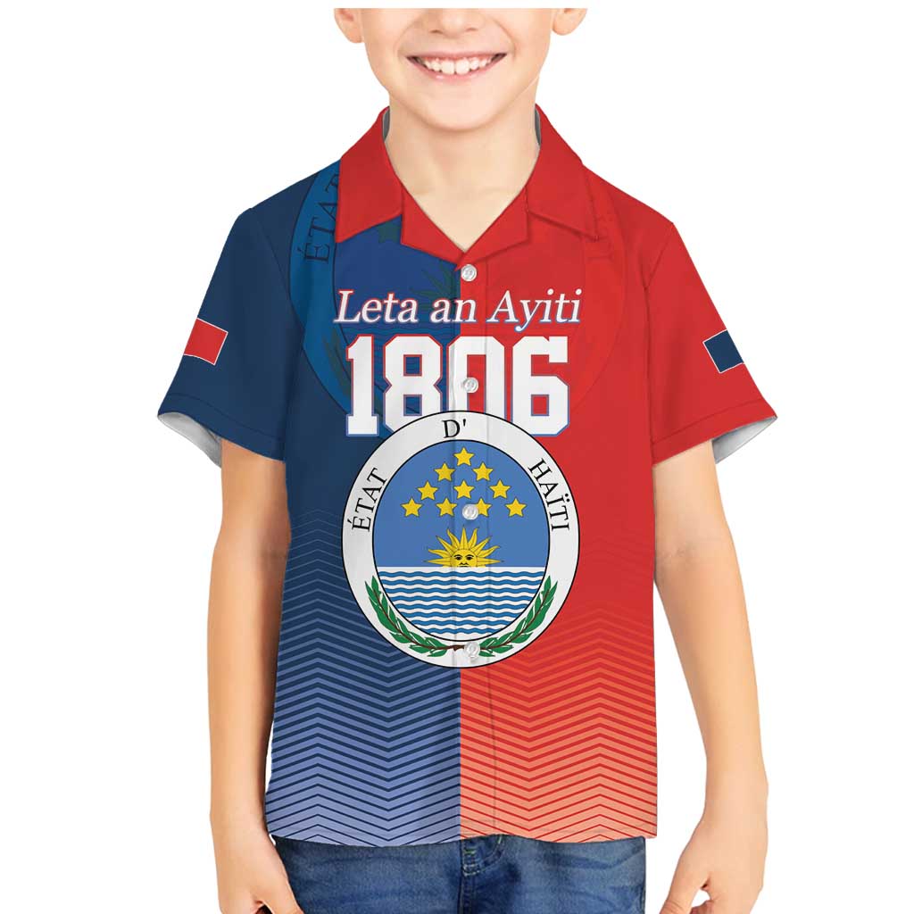 North Haiti State of Haiti Family Matching Mermaid Dress and Hawaiian Shirt Leta an Ayiti 1806-1811