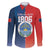 North Haiti State of Haiti Family Matching Off The Shoulder Long Sleeve Dress and Hawaiian Shirt Leta an Ayiti 1806-1811