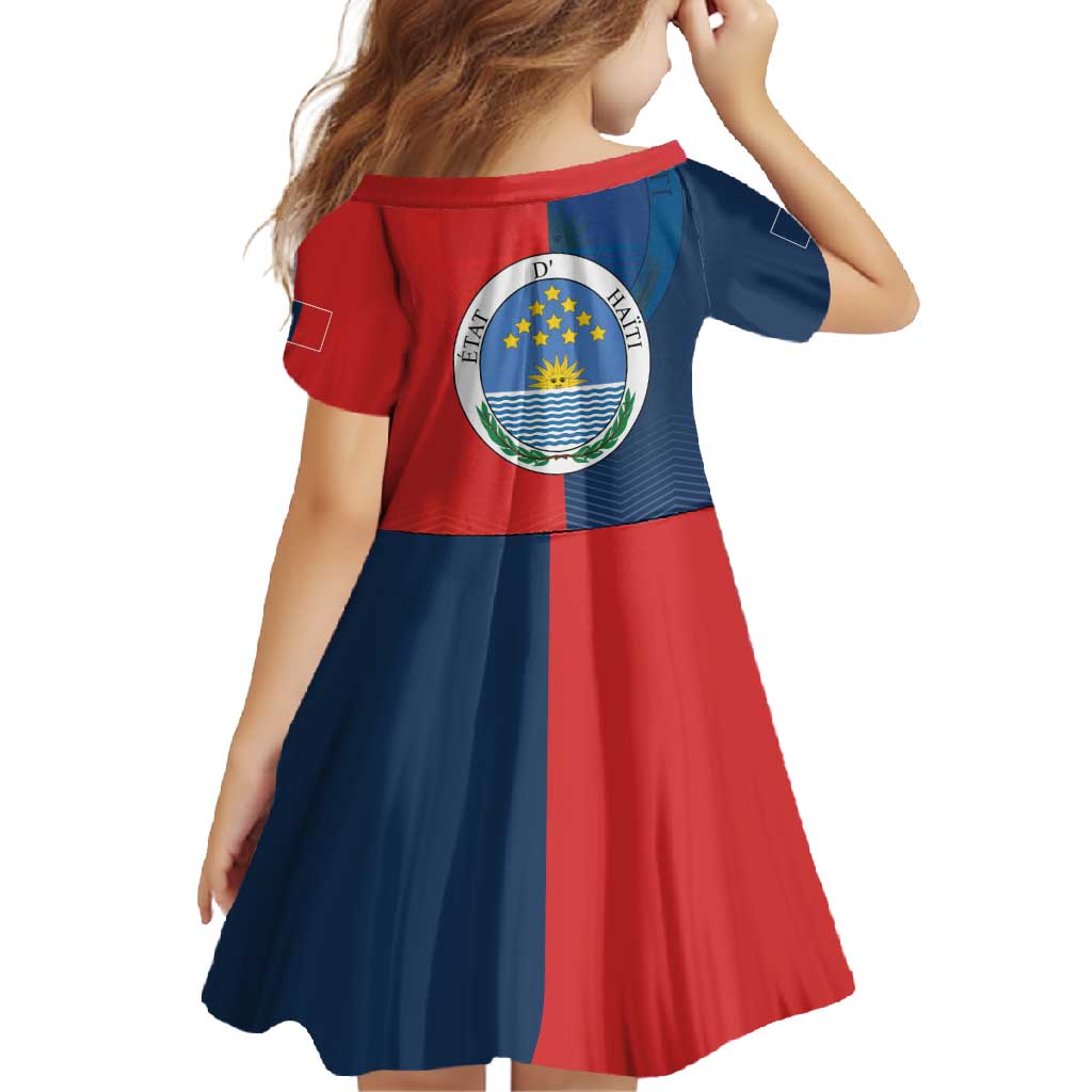 North Haiti State of Haiti Family Matching Short Sleeve Bodycon Dress and Hawaiian Shirt Leta an Ayiti 1806-1811