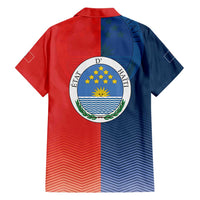 North Haiti State of Haiti Family Matching Short Sleeve Bodycon Dress and Hawaiian Shirt Leta an Ayiti 1806-1811