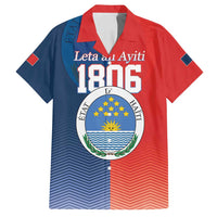 North Haiti State of Haiti Family Matching Summer Maxi Dress and Hawaiian Shirt Leta an Ayiti 1806-1811