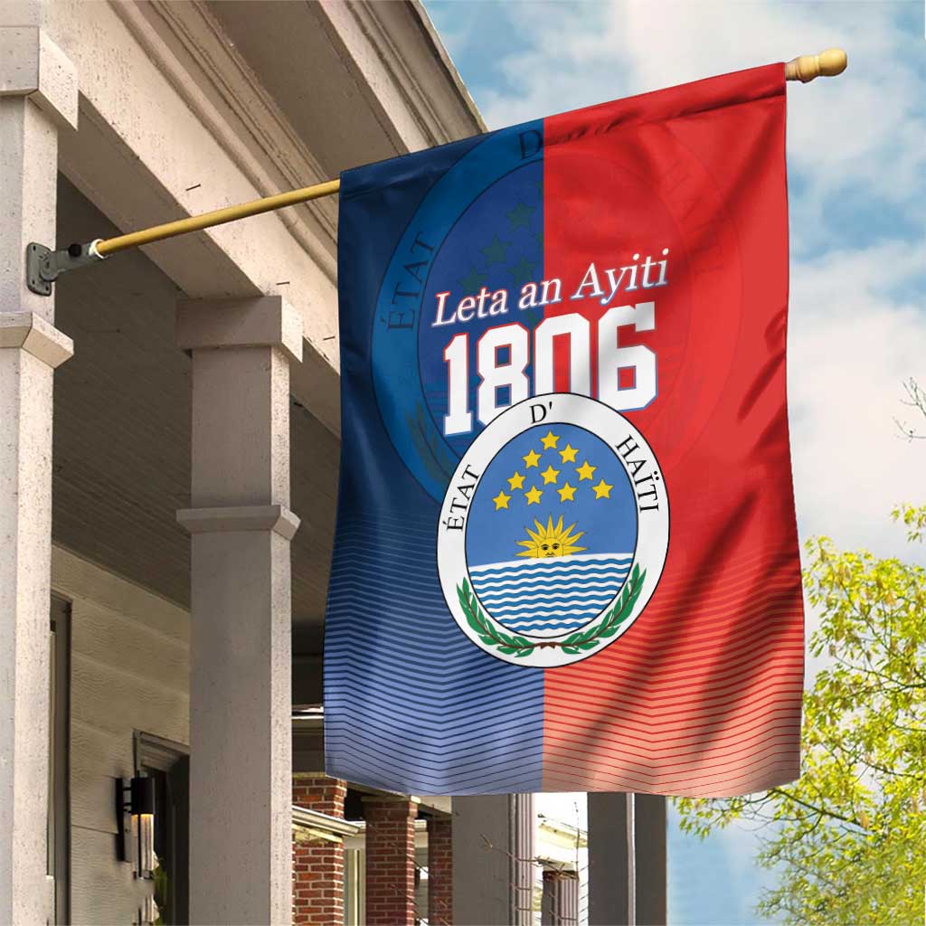 North Haiti State of Haiti Garden Flag Leta an Ayiti 1806-1811