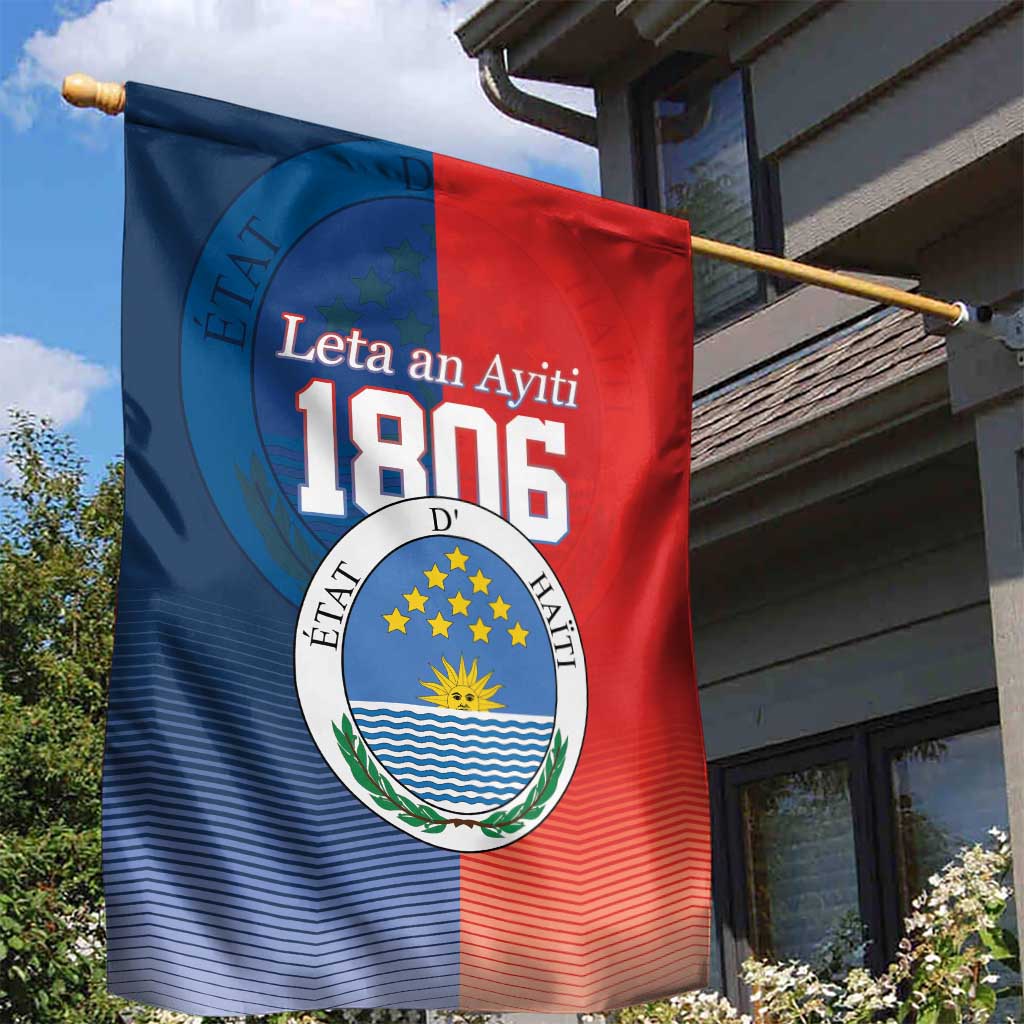 North Haiti State of Haiti Garden Flag Leta an Ayiti 1806-1811