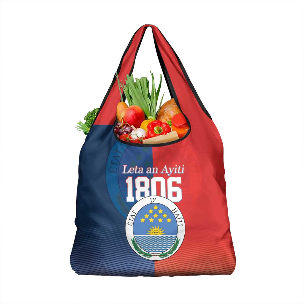 North Haiti State of Haiti Grocery Bag Leta an Ayiti 1806-1811