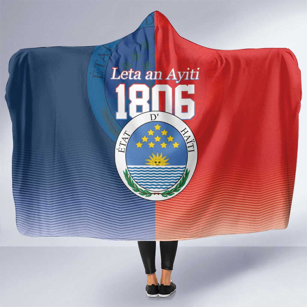 North Haiti State of Haiti Hooded Blanket Leta an Ayiti 1806-1811