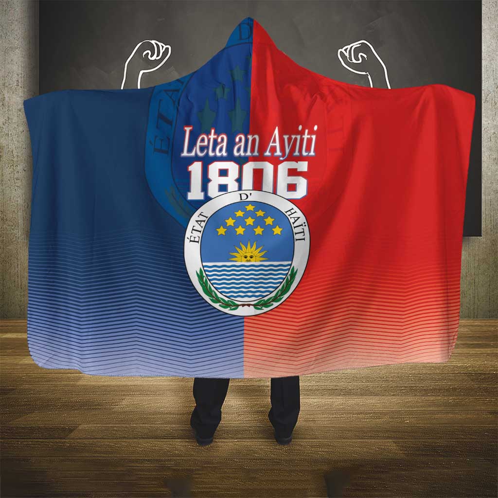 North Haiti State of Haiti Hooded Blanket Leta an Ayiti 1806-1811