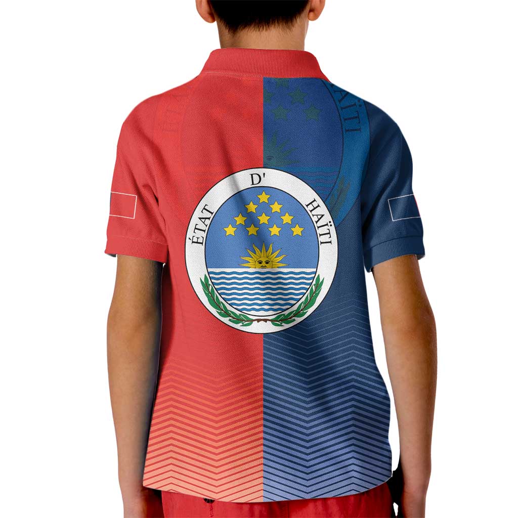 North Haiti State of Haiti Kid Polo Shirt Leta an Ayiti 1806-1811