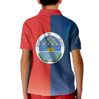North Haiti State of Haiti Kid Polo Shirt Leta an Ayiti 1806-1811