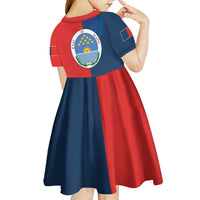 North Haiti State of Haiti Kid Short Sleeve Dress Leta an Ayiti 1806-1811
