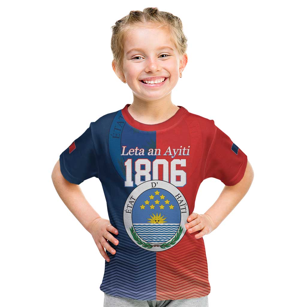 North Haiti State of Haiti Kid T Shirt Leta an Ayiti 1806-1811