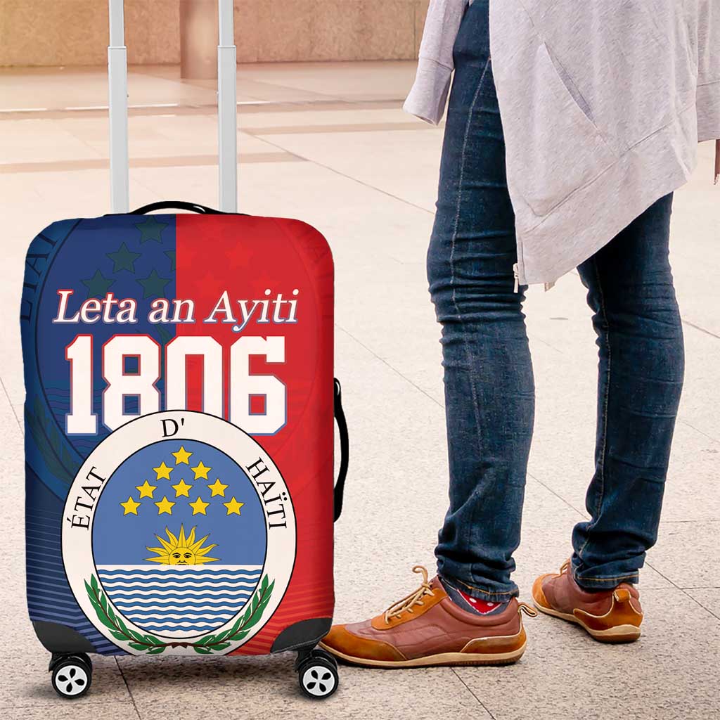 North Haiti State of Haiti Luggage Cover Leta an Ayiti 1806-1811