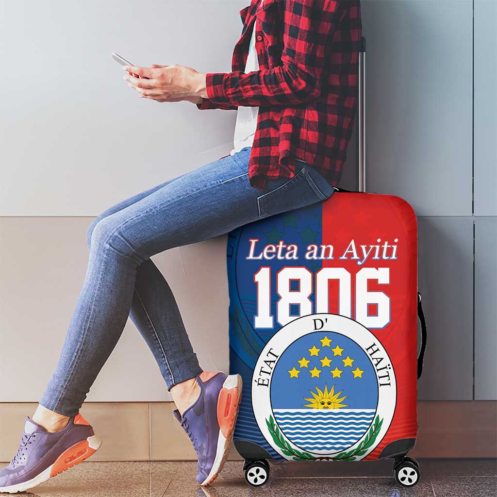 North Haiti State of Haiti Luggage Cover Leta an Ayiti 1806-1811