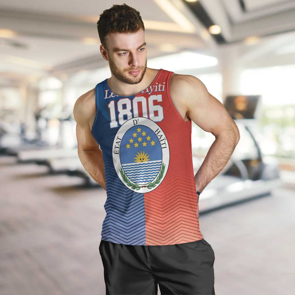 North Haiti State of Haiti Men Tank Top Leta an Ayiti 1806-1811
