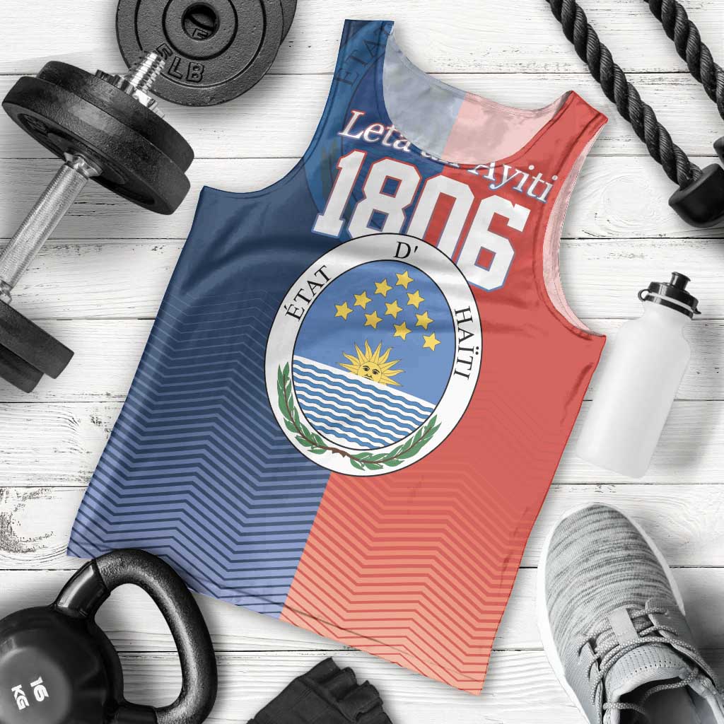 North Haiti State of Haiti Men Tank Top Leta an Ayiti 1806-1811