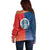 North Haiti State of Haiti Off Shoulder Sweater Leta an Ayiti 1806-1811