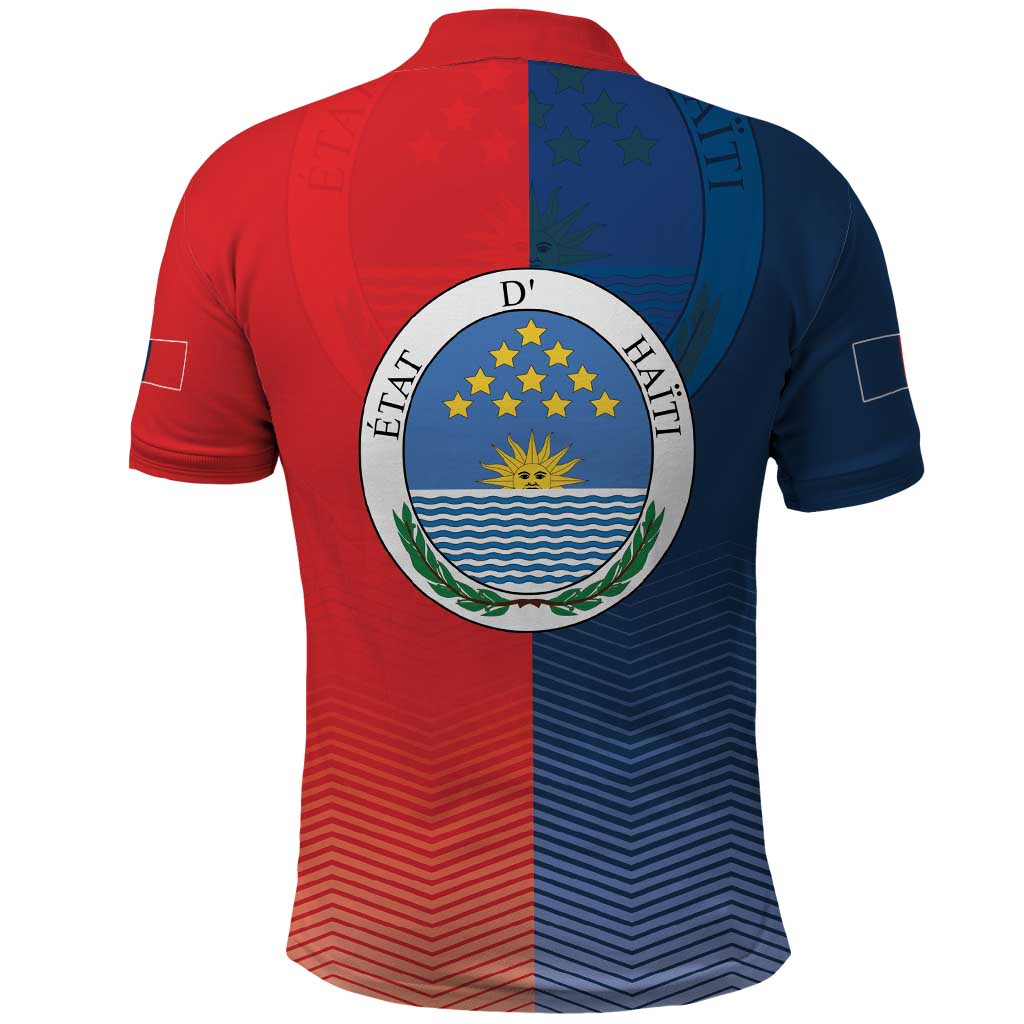 North Haiti State of Haiti Polo Shirt Leta an Ayiti 1806-1811