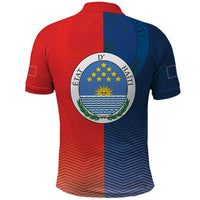 North Haiti State of Haiti Polo Shirt Leta an Ayiti 1806-1811