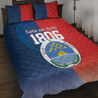 North Haiti State of Haiti Quilt Bed Set Leta an Ayiti 1806-1811