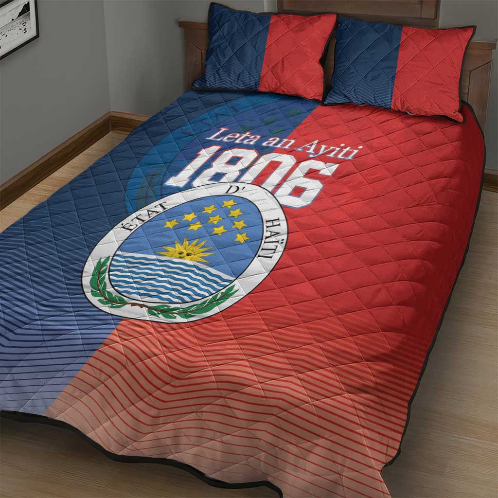North Haiti State of Haiti Quilt Bed Set Leta an Ayiti 1806-1811