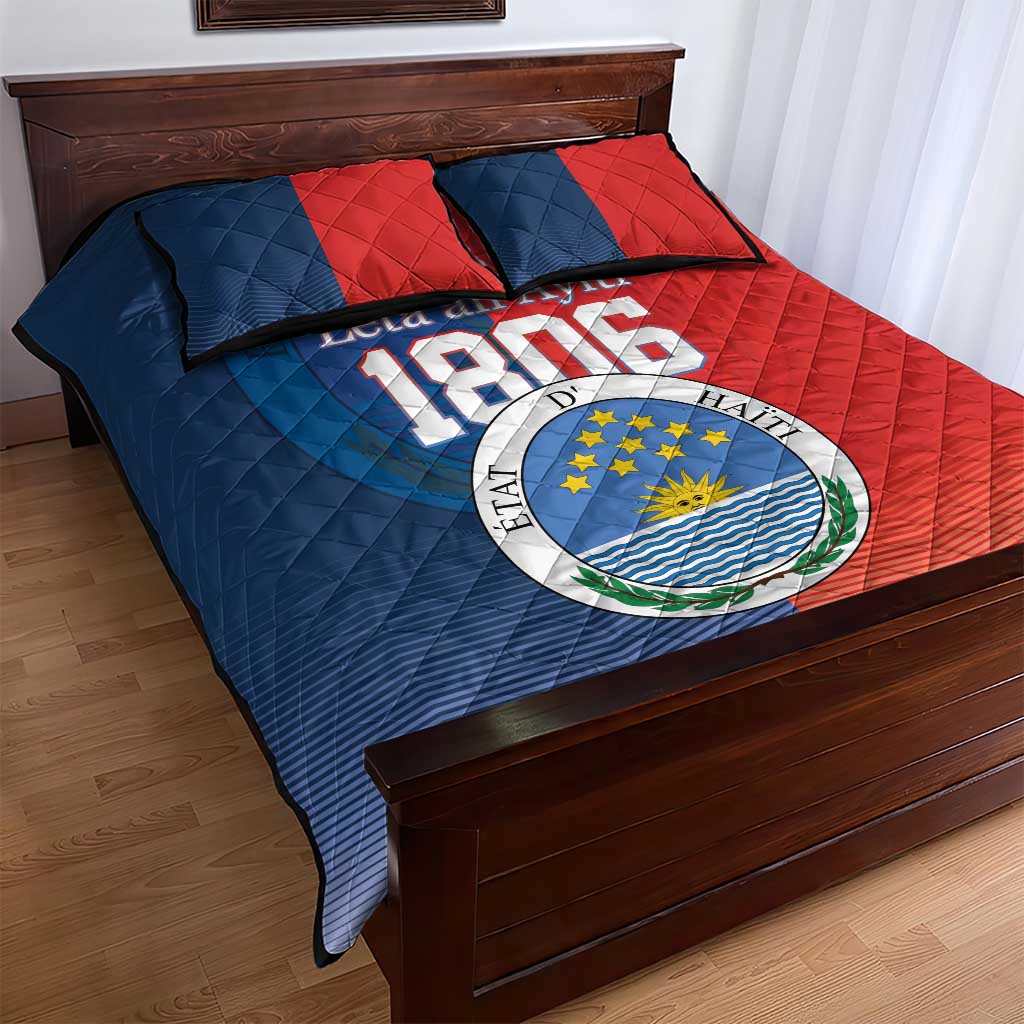 North Haiti State of Haiti Quilt Bed Set Leta an Ayiti 1806-1811
